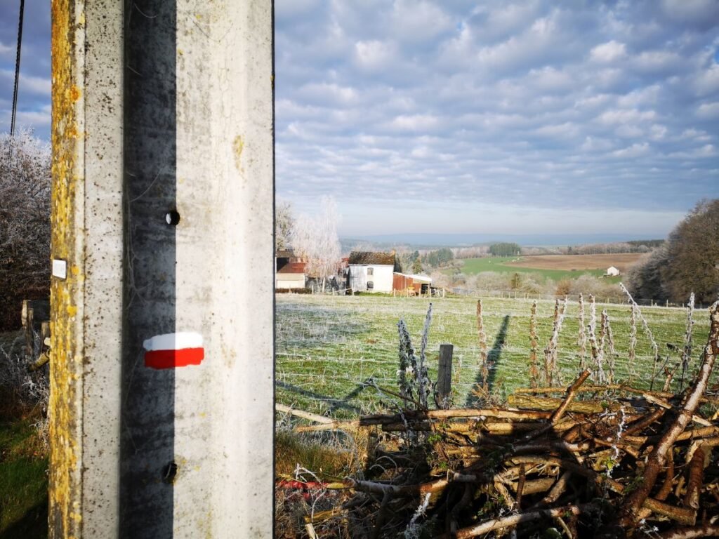 Uitzicht op de Ardennen
